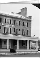 Frontier House Blank Card
