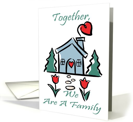 Together A Family Adoption Day card (577988)