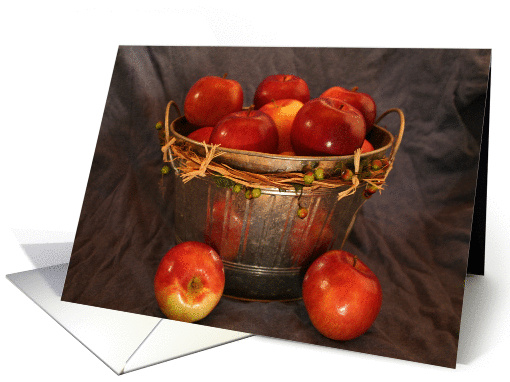 Apples a day-get well card (57839)