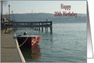 Fishing Boat 20th Birthday Card