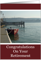 Fishing Boat Retirement Card
