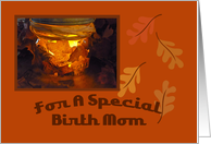 Thanksgiving Blessing Card, Birth Mom card