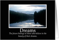 Dreams-Business Motivational Card
