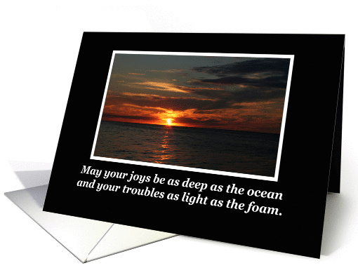 Joys as Deep as the Ocean card (86685)