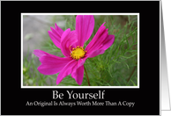 Be Yourself-Inspirational Card