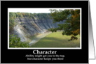 Character-Motivational Card, Blank card