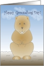 Groundhog Day card