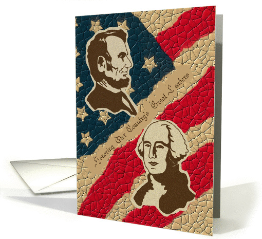 Presidents Day card (135046)