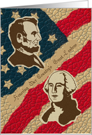Presidents Day card