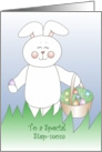 Step-mom Easter Bunny card