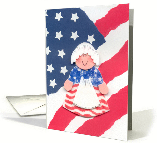 Liberty Girl card (52230)