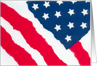U.S. Flag card