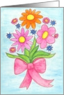 Mother’s Day Bright Flowers card