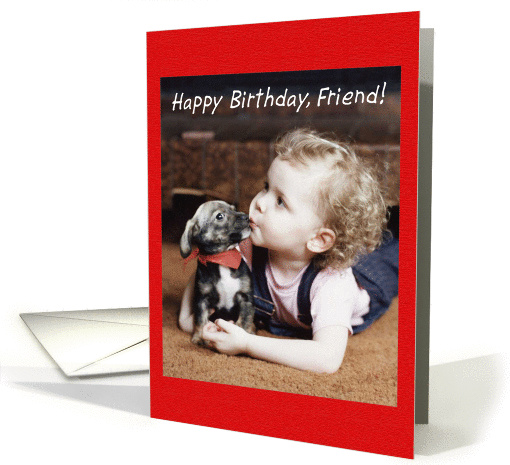 Happy Birthday, Friend! card (215833)