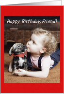 Happy Birthday, Friend! card