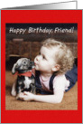 Happy Birthday, Friend! card