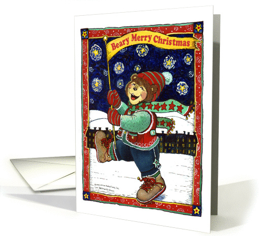 Beary Merry Christmas card (115627)