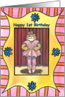 Ballet Birthday - 1st card