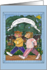 Walking Friendship card