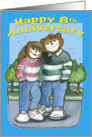 Happy Anniversary 8 card