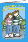 Happy Anniversary 3 card