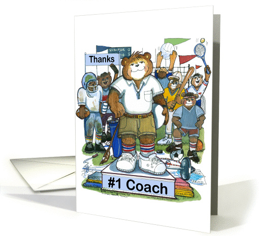 High School Teacher/Coach, Male card (221491)