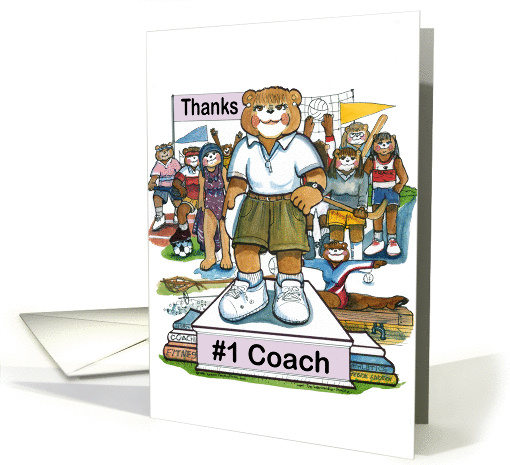 High School Teacher/Coach, female card (221501)