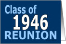 Class Reunion 1946 card