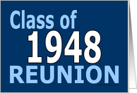 Class Reunion 1948 card