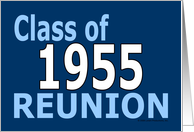 Class Reunion 1955 card