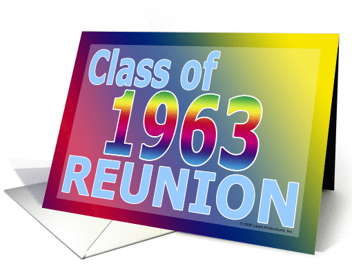 Class Reunion 1963 card (223141)
