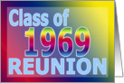 Class Reunion 1969 card