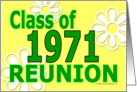 Class Reunion 1971 card