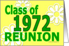 Class Reunion 1972 card