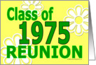 Class Reunion 1975 card