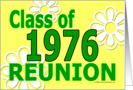 Class Reunion 1976 card