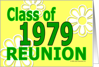Class Reunion 1979 card