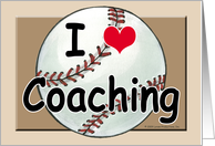 Baseball Coach Thank...