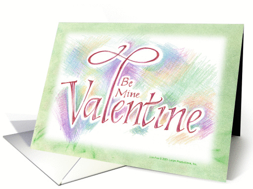 Be Mine Valentine - Green card (360318)