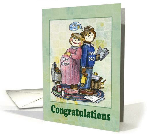 Parents to Be - Congratulations card (379028)