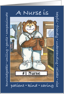 Qualities of a Male Nurse, Nurse’s Day card