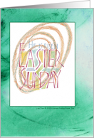 Easter Sunday card