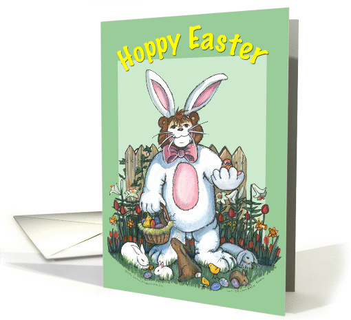 Hoppy Easter card (394150)