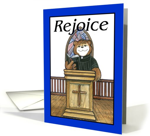 Male Clergy - Ordination Invitation card (408240)