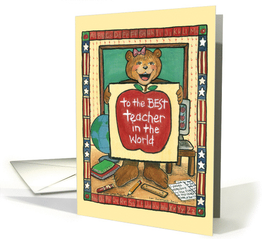 Teacher Thank You card (53572)