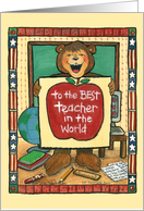 Teacher Thank You card