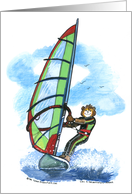 Windsurfer, Male card