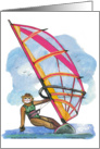 Windsurfer, Female card