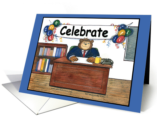 Celebrate, office male card (55539)