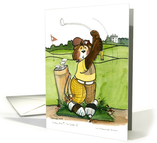 Golf Humorous card (58860)